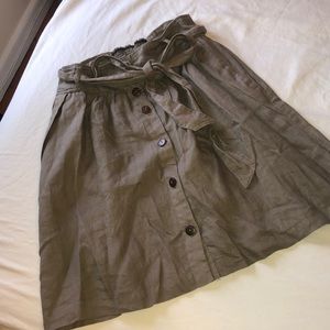 Button up skirt